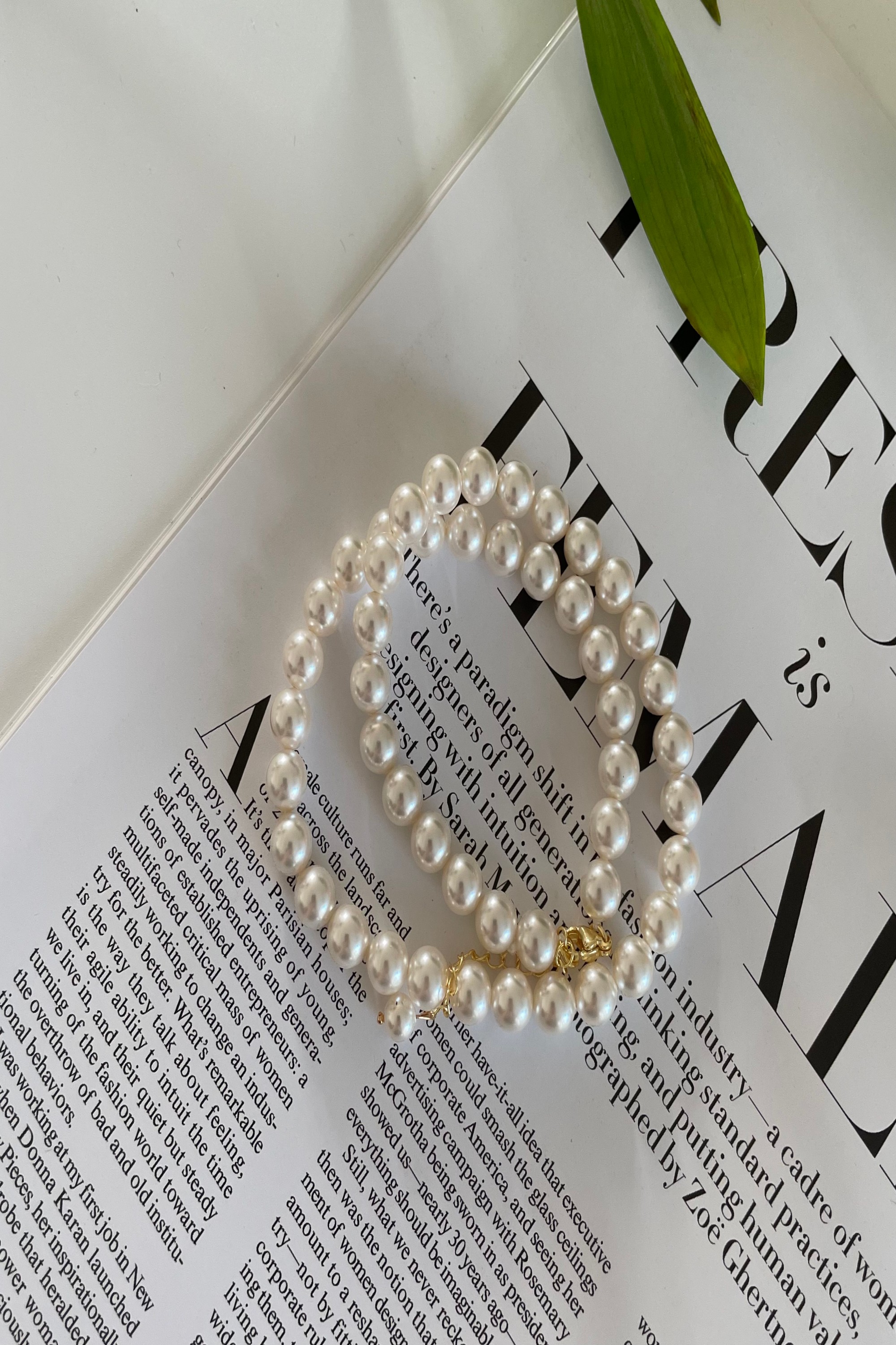 Swarovski Pearl Necklace 001