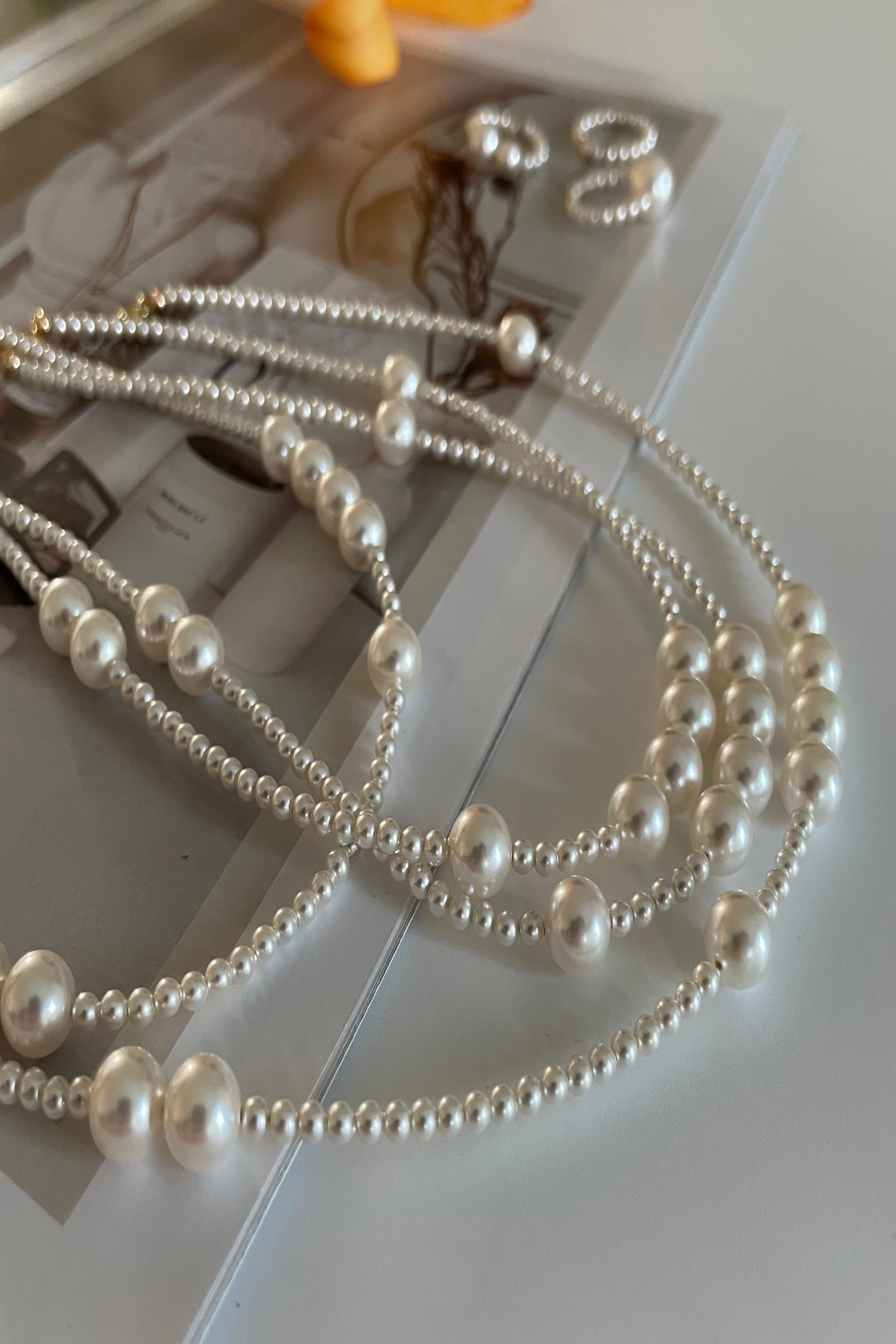 Swarovski Mixed Pearl Necklace 007